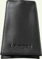 Ключница Lobargeld 017, из натуральной кожи, цвет - черная