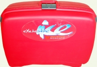 чемодан из пластика RONCATO 2/1  500221-2T большой красный